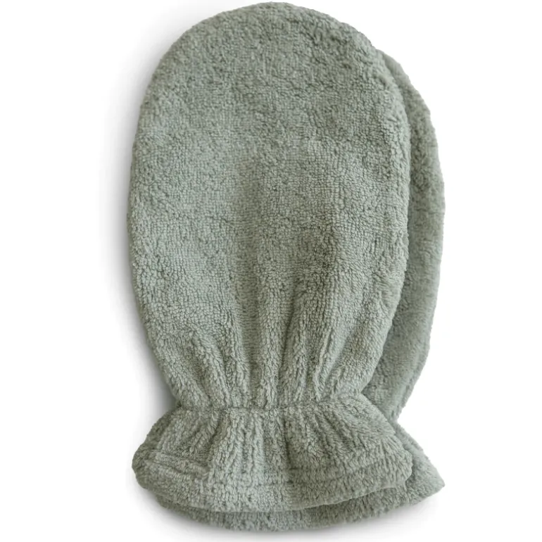 Mushie Organic Cotton Bath Mitt 2-Pack