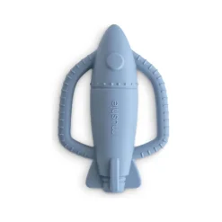 Mushie Rattle Teether- Rocket