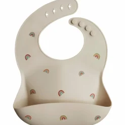 Mushie Silicone Baby Bib