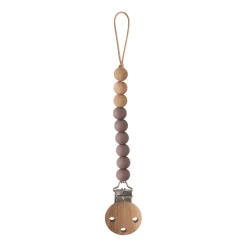 Mushie Silicone Pacifier Clip
