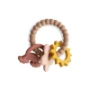 Mushie Teething Ring- Nature