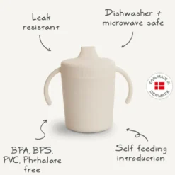 Mushie Trainer Sippy Cup