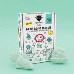Nailmatic Kids DIY Bath Bomb Maker Kit- Small, Cosmos