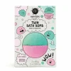 Nailmatic Kids Twin Bath Bomb - Pink/Green Lagoon