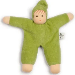 Nanchen Natur Organic "Schmuse" Doll Green