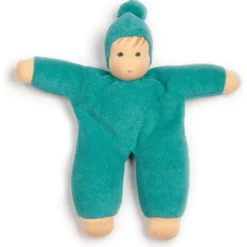 Nanchen Natur Organic "Schmuse" Doll Turquoise