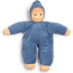 Nanchen Natur Organic "Schmuse" Doll Dark Blue
