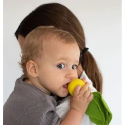 Oli & Carol Lemon Mini  Doudou Teether