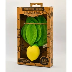 Oli & Carol Lemon Mini  Doudou Teether