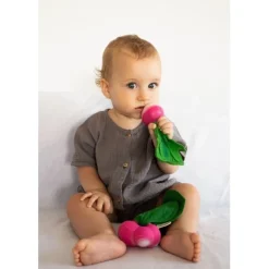 Oli & Carol Ramona the Radish Mini Doudou Teether