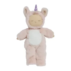 Olli Ella Cozy Dinkum Unicorn Sugarpie - Pink