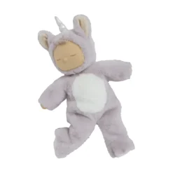Olli Ella Cozy Dinkum Unicorn Sweet Pea - Lilac