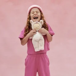 Olli Ella Cozy Dinkum Unicorn Sugarpie - Pink