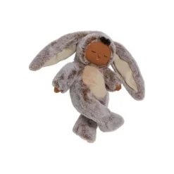Olli Ella Cozy Dinkums Bunny Muffin - Cocoa