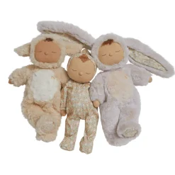 Olli Ella Cozy Dinkums Lamby Picket Cream