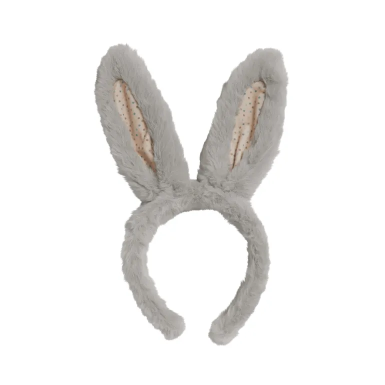 Olli Ella Fluffle Bunny Headband Smoke