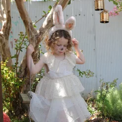 Olli Ella Fluffle Bunny Headband Pink
