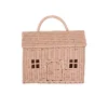 Olli Ella Rattan Casa Clutch Rose