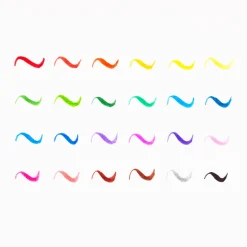 Ooly Brilliant Brush Markers Set of 12