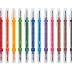 Ooly Calligraphy Duo Chisel & Brush Tip Markers: Set of 12