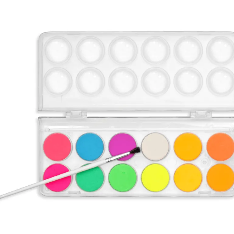 Ooly Chroma Blends Watercolor Paint Set: Neon