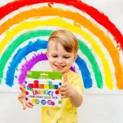 Ooly Chunkies Paint Sticks- Classic Pack: Set of 6
