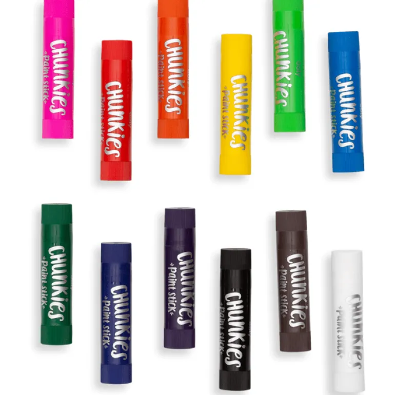 Ooly Chunkies Paint Sticks: Set of 12