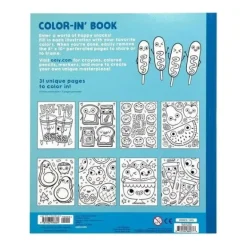 Ooly Color-In' Book: Happy Snacks