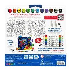 Ooly Colortopia Color By Number Paint Marker Kit- Epic Adventure