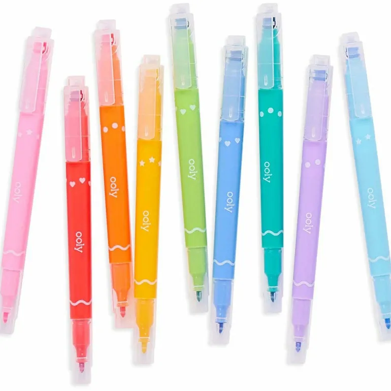 Ooly Confetti Stamp Double-Ended Markers