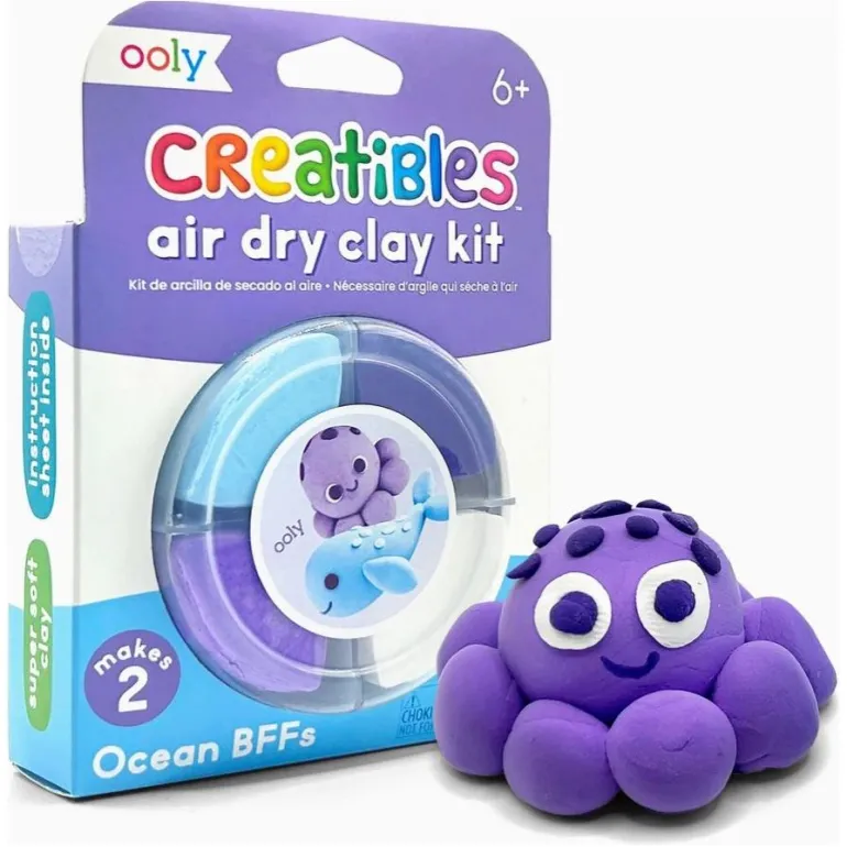 Ooly Creatibles D.I.Y. Air-Dry Clay Kit