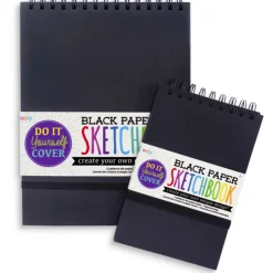 Ooly DIY Cover Sketchbook Black Paper