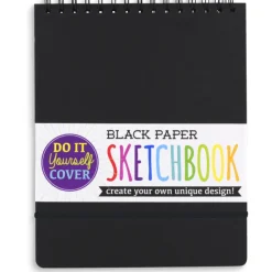 Ooly DIY Cover Sketchbook Black Paper