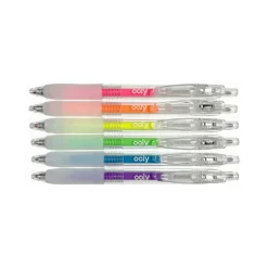 Ooly Jelly Gloss Neon Multi-Surface Deco Gel Pens - Set of 6