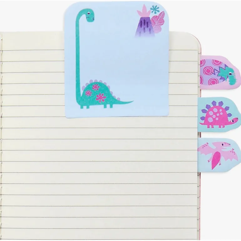 Ooly Note Pads Sticky Tabs- Cute Dinos