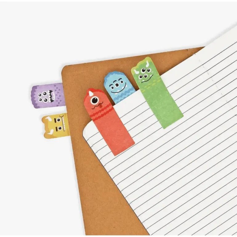 Ooly Note Pads Sticky Tabs- Monster Pals