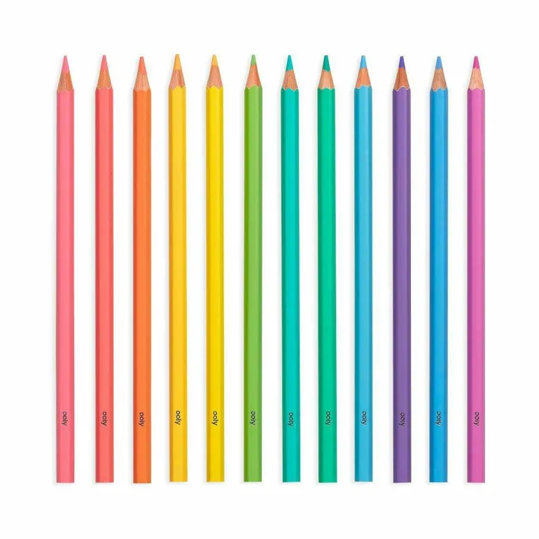 Ooly Pastel Hues Colored Pencils Set of 12