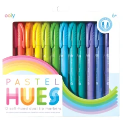 Ooly Pastel Hues Markers- Set of 12