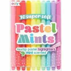 Ooly Pastel Mints Scented Flexitip Highlighters