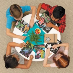 Ooly Scratch & Scribble Art Kit- Fantastic Dragons
