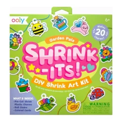Ooly Shrink-Its! D.I.Y. Shrink Art Kit - Garden Pals
