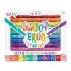 Ooly Switch-Eroo Sparkle Glittery Color Changing Markers- 12 Pc