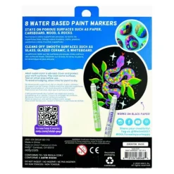 Ooly Vivid Pop! Water Based Paint Markers - 8 Colors