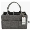 Parker Baby Company Diaper Caddy- Large Peppercorn