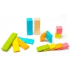 14 Piece Magnetic Wooden Block Set: Tints