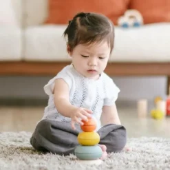 Plan Toys - Stacking Ring - Cups