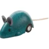 Plan Toys Moving Mouse - Blue
