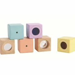 Plan Toys Sensory Blocks - Pastel