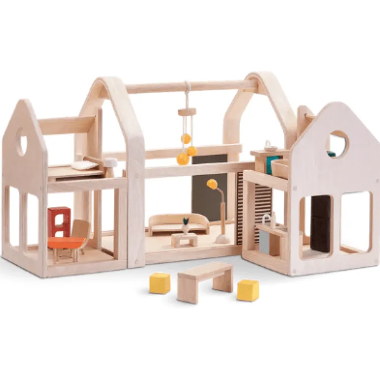 Plan Toys Slide N Go Dollhouse