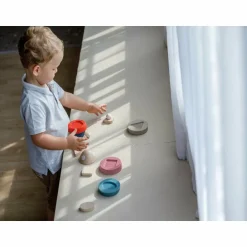 Plan Toys Stacking Rocket - Orchard